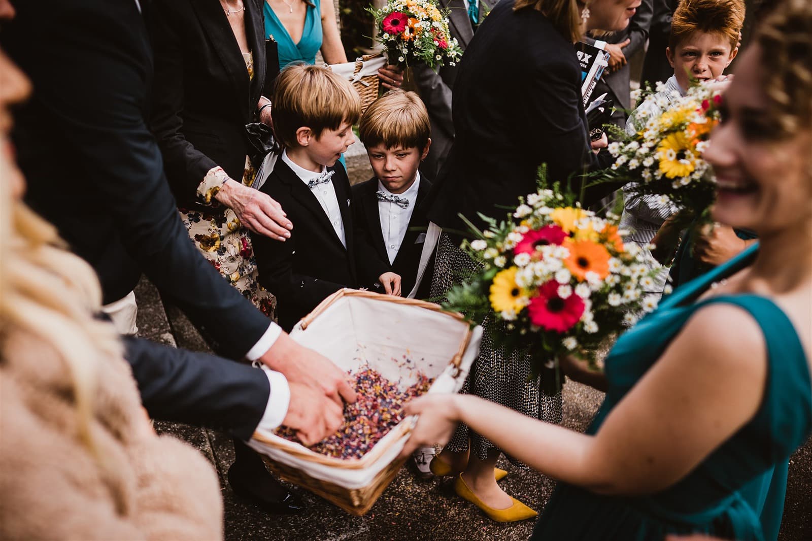 garden wedding cornwall